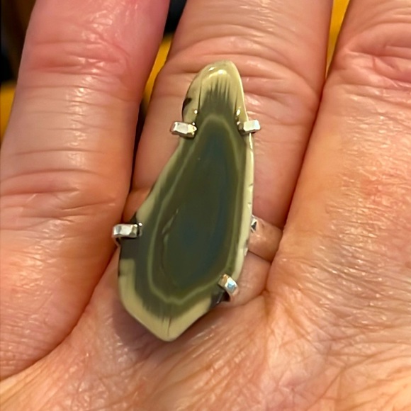 Jewelry - #530 Royal Imperial Jasper Handcrafted Ring 💍 Size 7.75 NWOT
